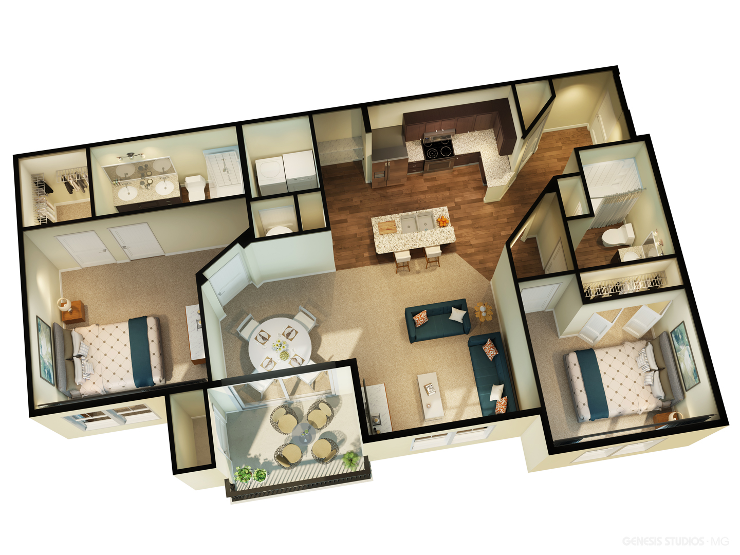 Floor Plans by Genesis Studios VR