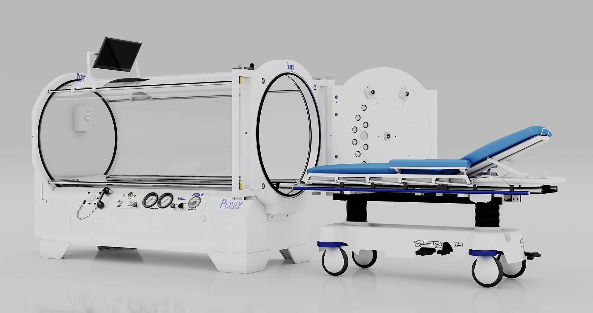Photorealistic 3D product rendering — furniture visualization